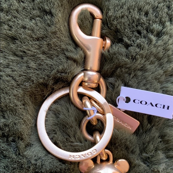Coach Gold Valentine Love Letter Bear Charm - Picture 4 of 7